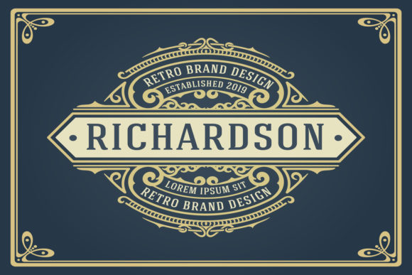 Download Retro Vintage Logotypes or Insignias Set - Type Collection